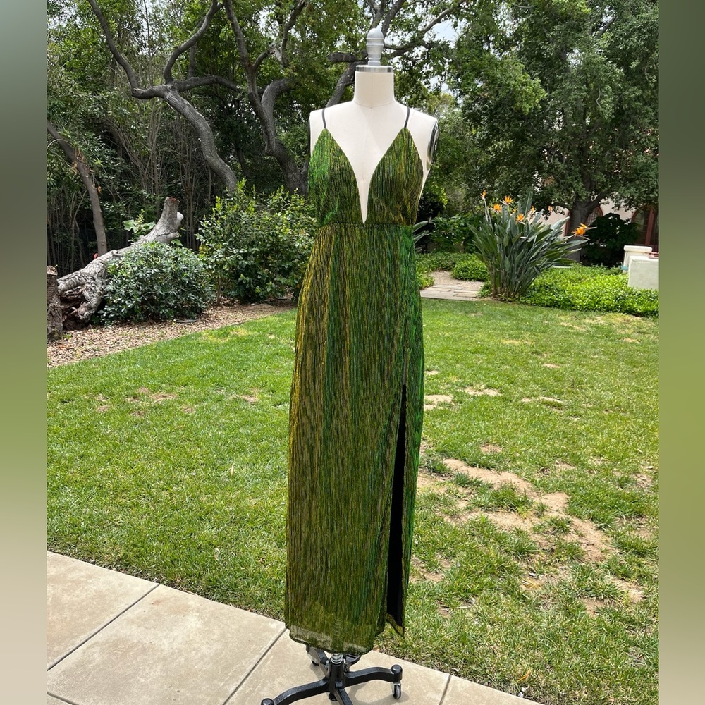 superdown Green Maxi Dress